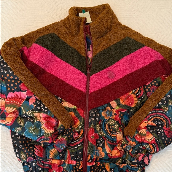 FARM Rio Floral Puffer Jacket - Multicolor - Picture 2 of 4
